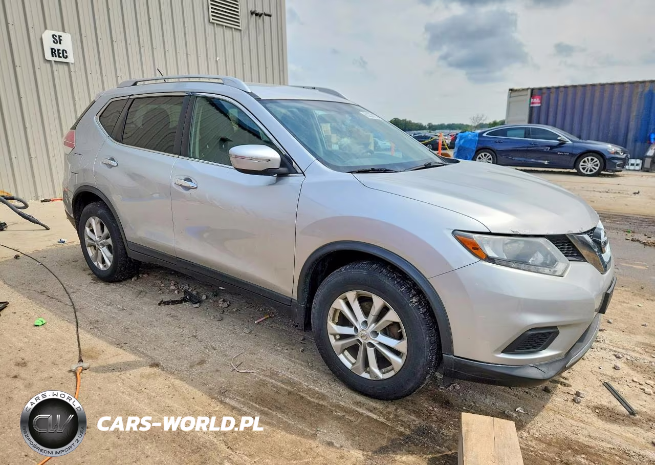 2015 Nissan Rogue Sv VIN:KNMAT2MTXFP517317 - 4