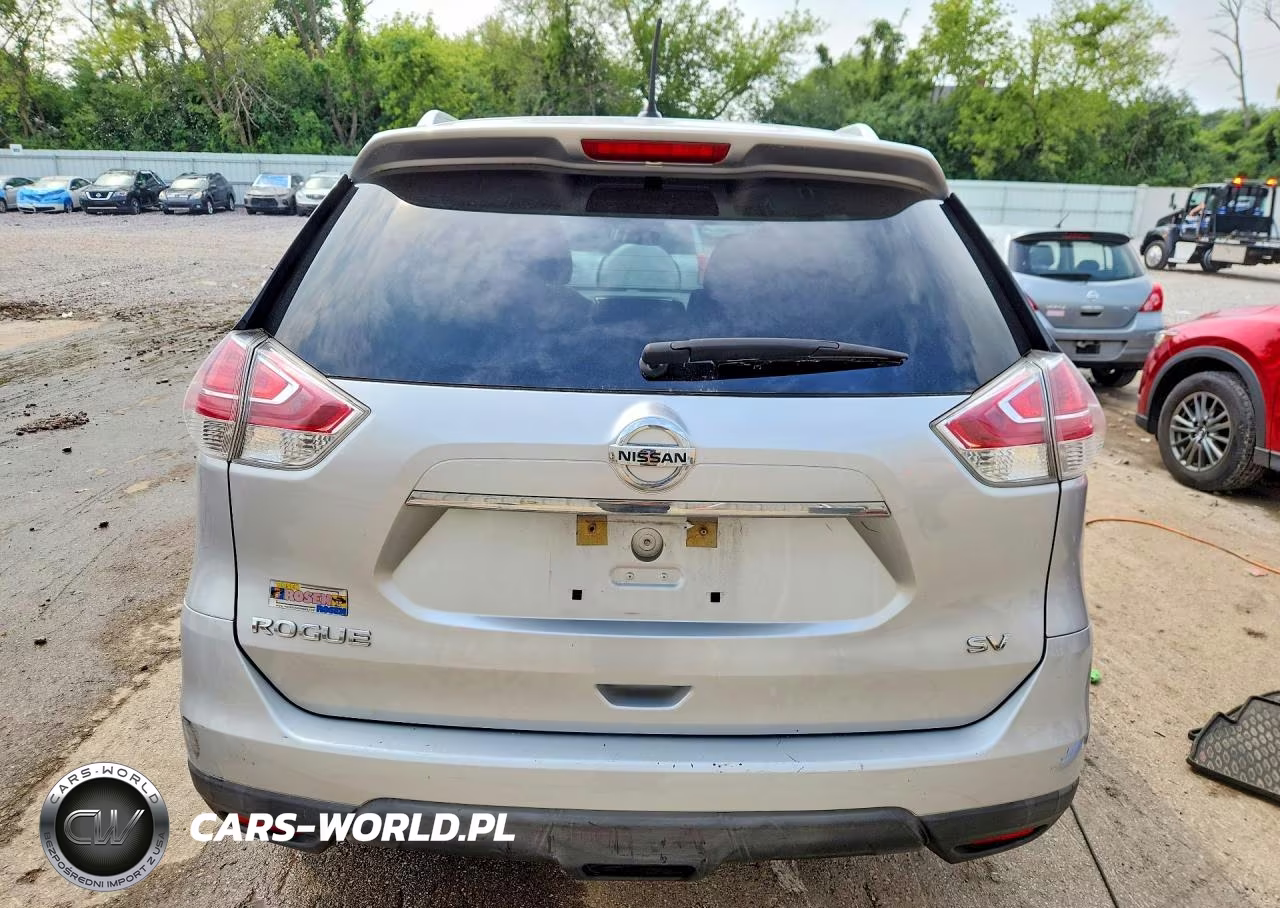2015 Nissan Rogue Sv VIN:KNMAT2MTXFP517317 - 6