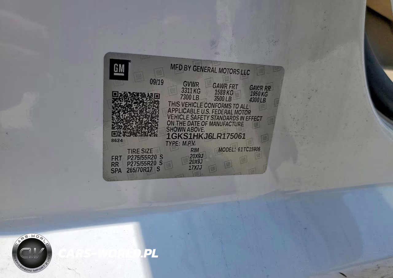 2020 GMC Yukon Xl Denali VIN:1GKS1HKJ6LR175061 - 13