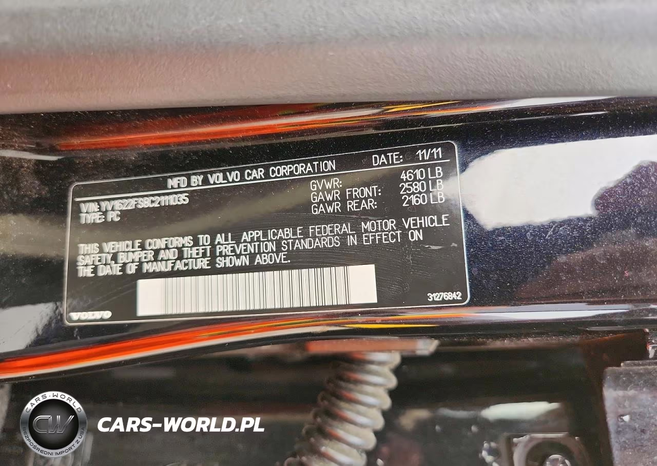 2012 Volvo S60 T5 VIN:YV1622FS8C2111035 - 12