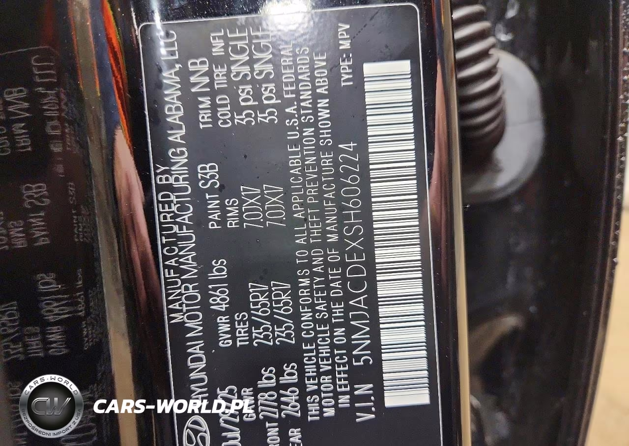 2025 Hyundai Tucson Se VIN:5NMJACDEXSH606224 - 13