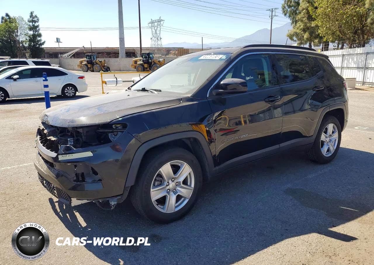 2022 Jeep Compass Latitude VIN:3C4NJCBB8NT198629 - 1