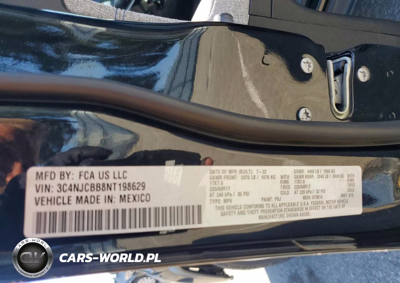 2022 Jeep Compass Latitude VIN:3C4NJCBB8NT198629 - 13