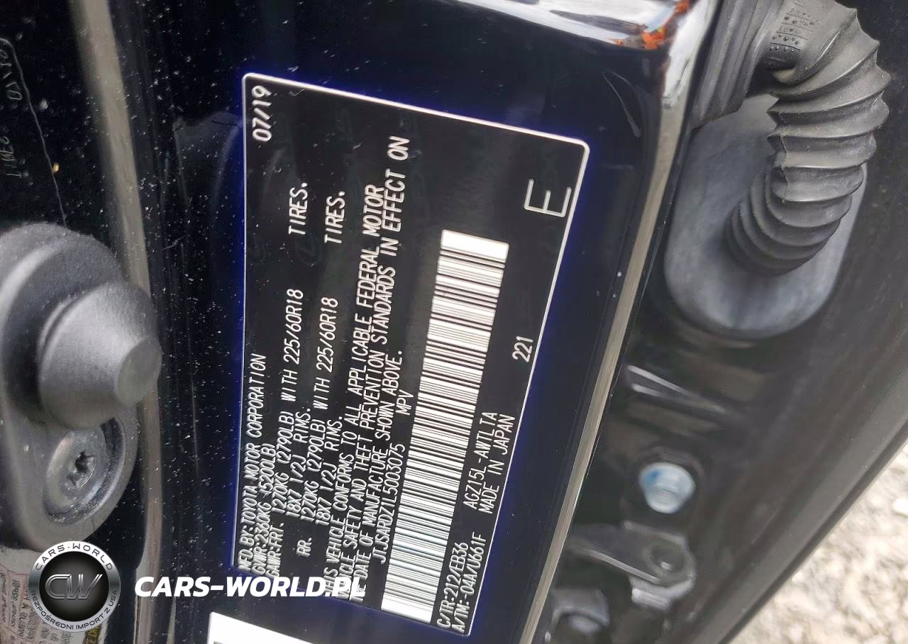 2020 Lexus Nx 300 F Sport VIN:JTJSARDZ1L5003075 - 13