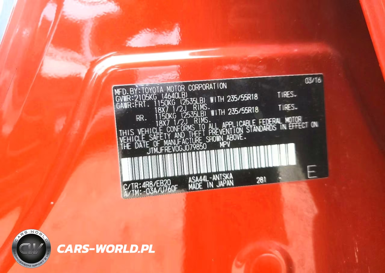 2016 Toyota Rav4 Se VIN:JTMJFREV0GJ079850 - 13