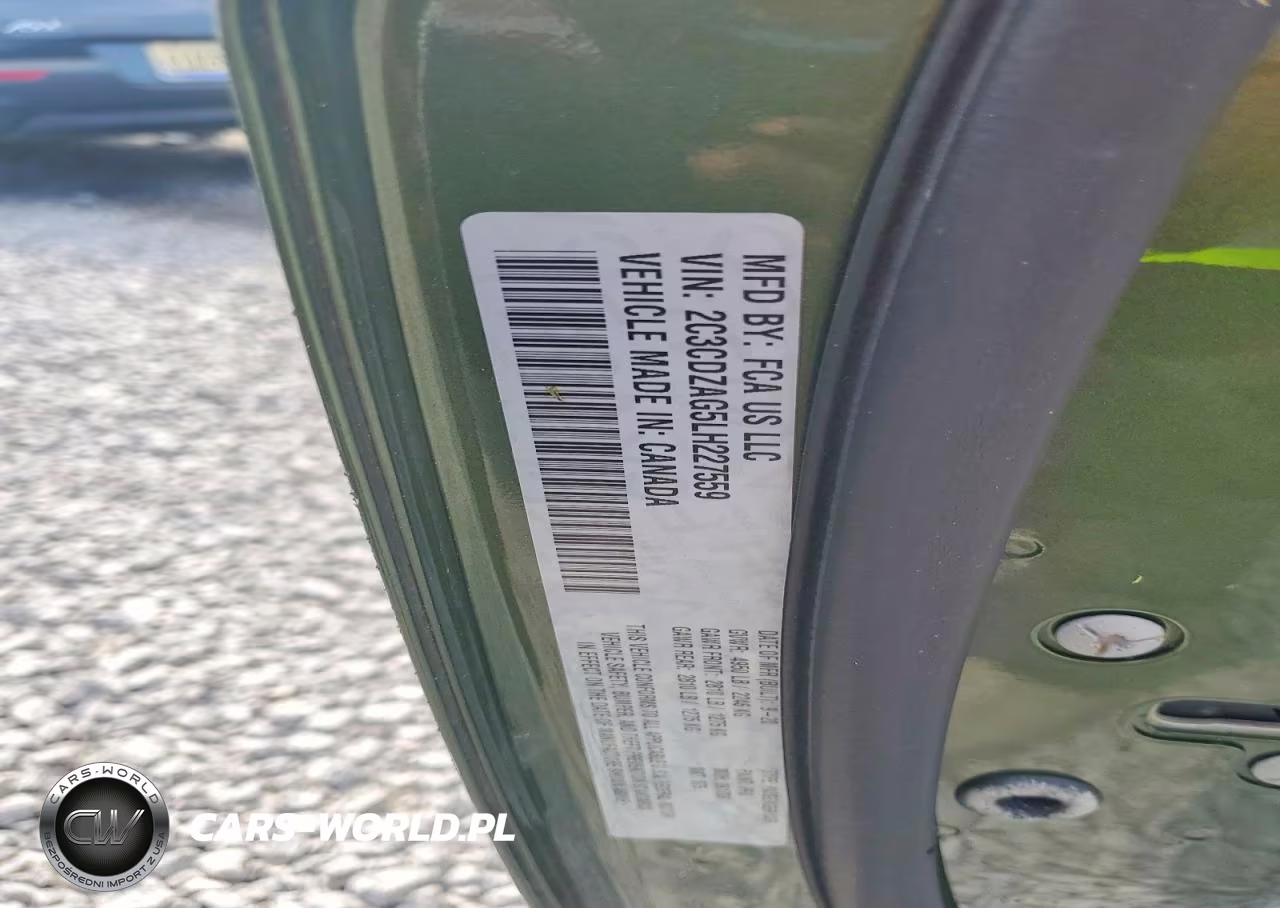 2020 Dodge Challenger Sxt VIN:2C3CDZAG5LH227559 - 12