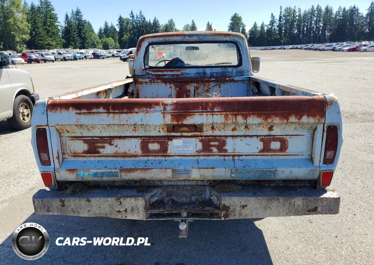 1969 Ford F-100 VIN:F10YRE15442 - 6