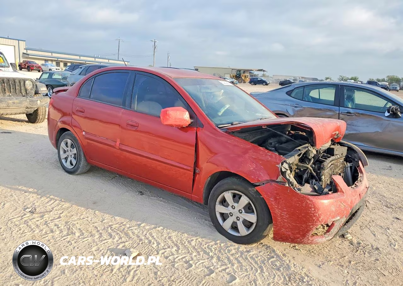 2010 Kia Rio Base VIN:KNADH4A3XA6661203 - 4