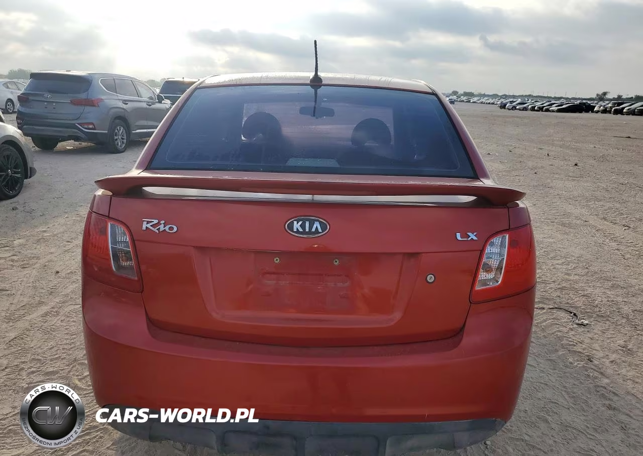 2010 Kia Rio Base VIN:KNADH4A3XA6661203 - 6