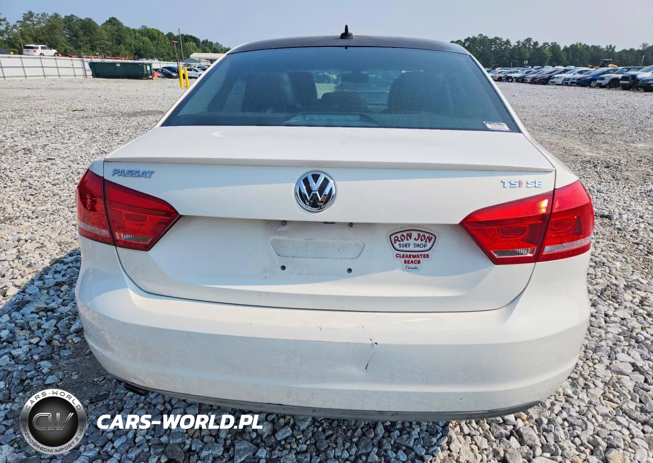 2015 Volkswagen Passat Se VIN:1VWBT7A37FC009509 - 6