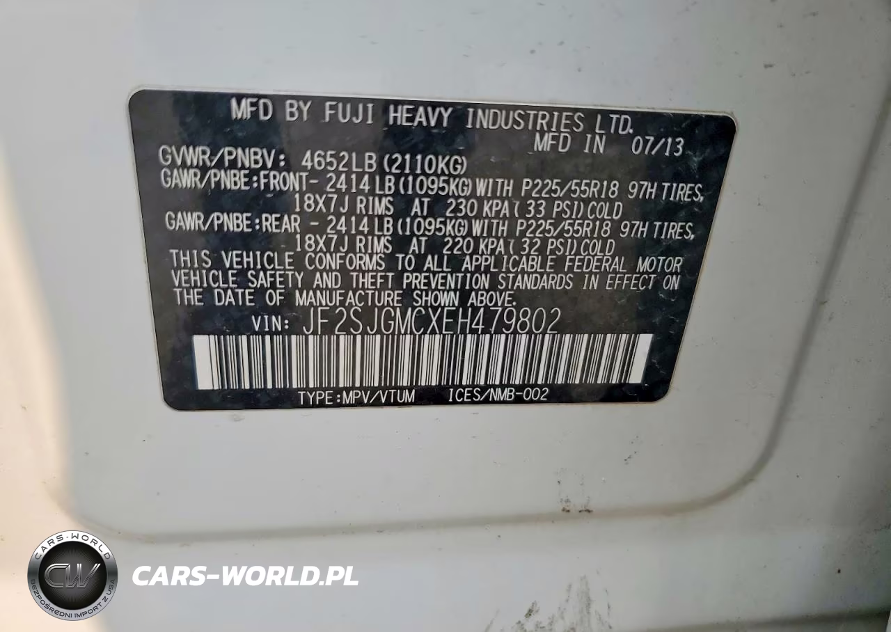 2014 Subaru Forester 2.0Xt Touring VIN:JF2SJGMCXEH479802 - 13