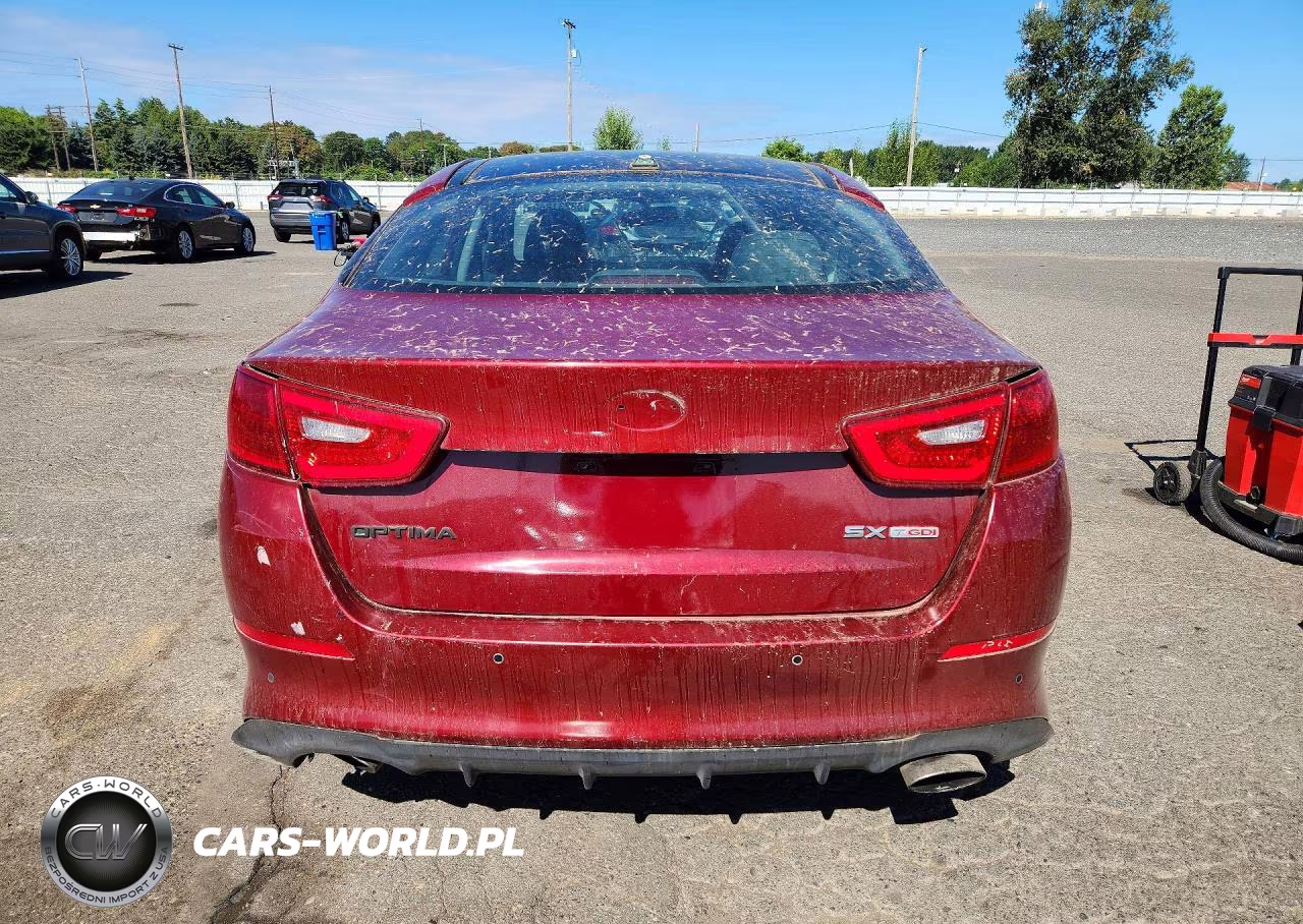2015 Kia Optima Sx VIN:5XXGR4A61FG482435 - 6