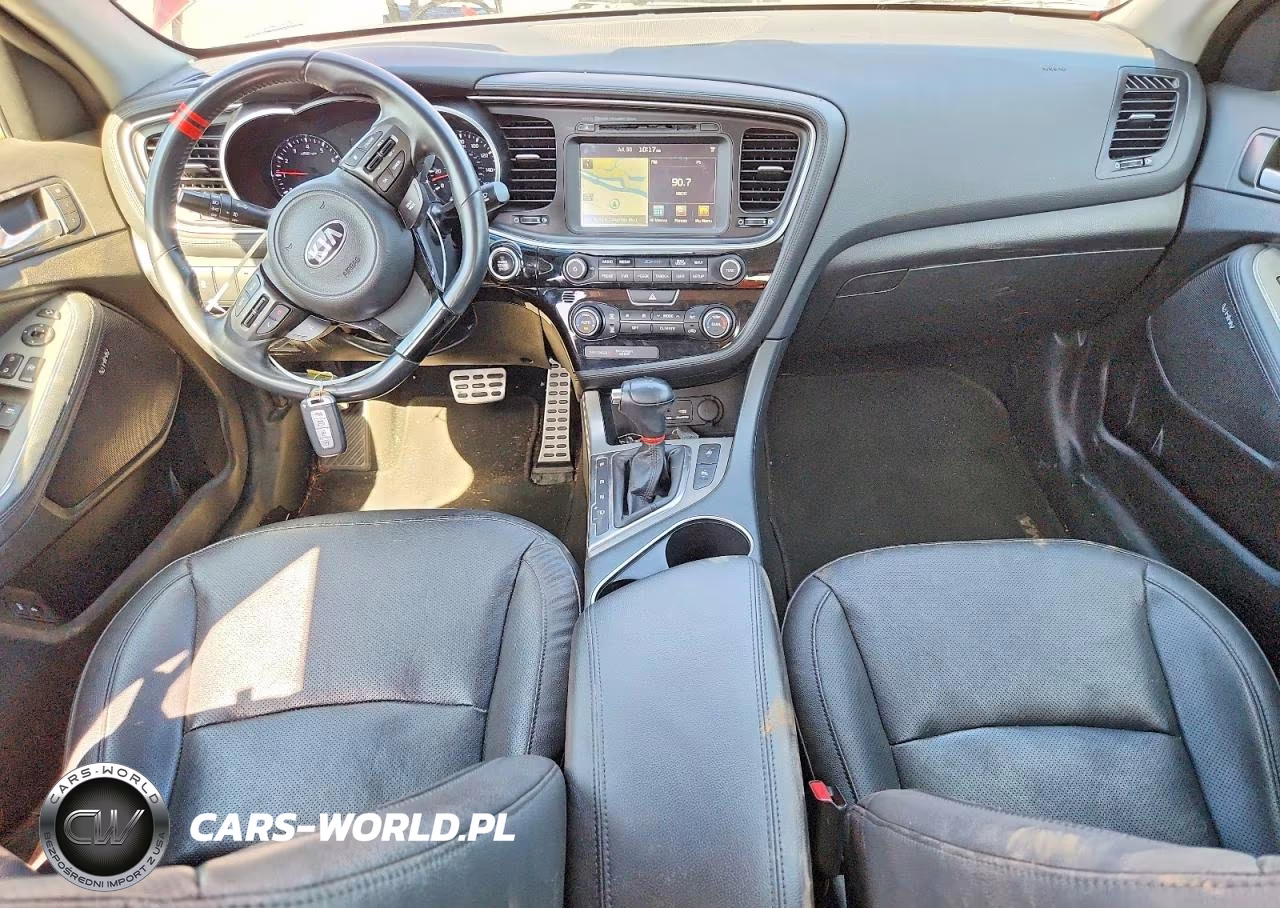 2015 Kia Optima Sx VIN:5XXGR4A61FG482435 - 8