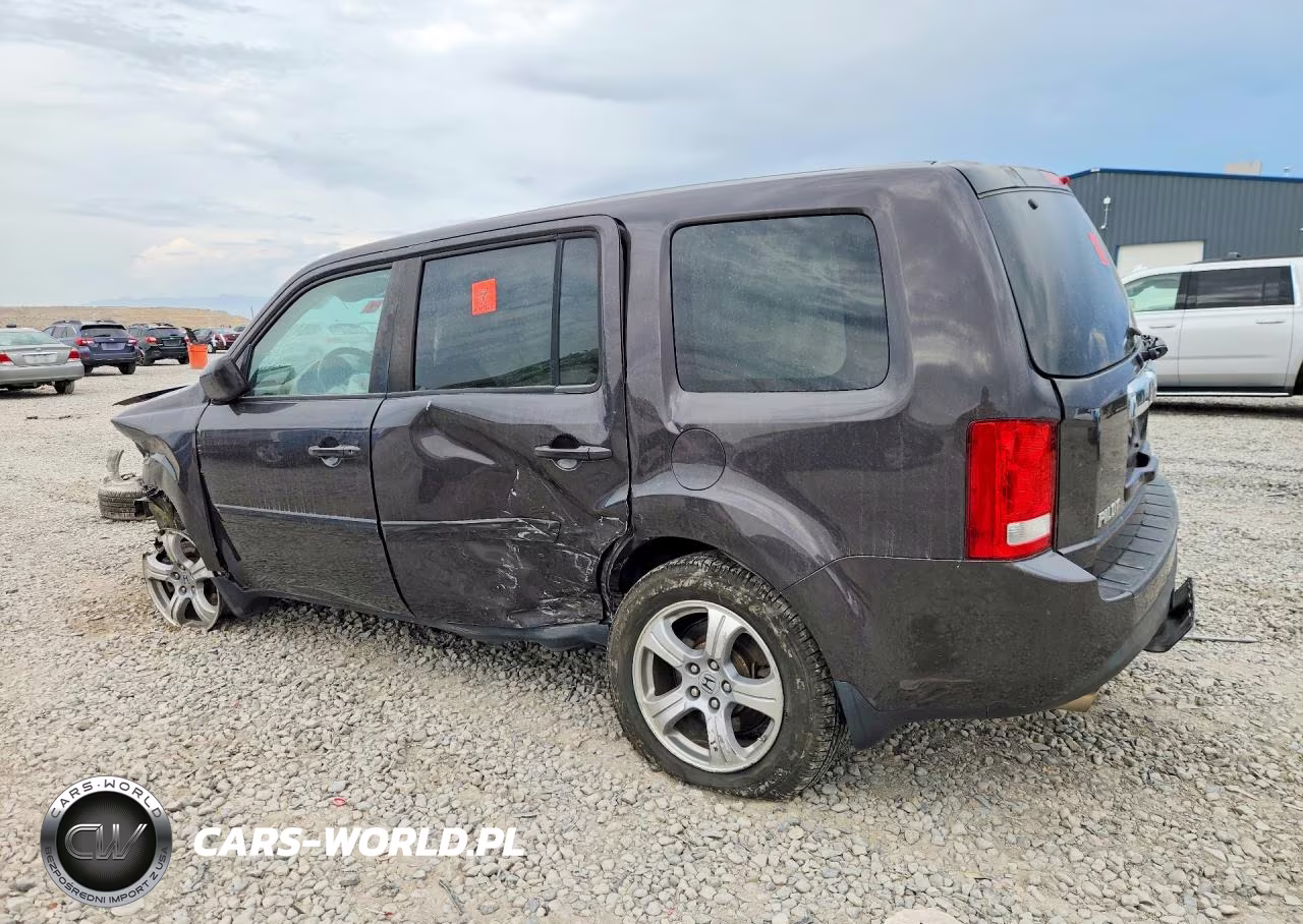 2015 Honda Pilot Exl VIN:5FNYF4H59FB023652 - 2