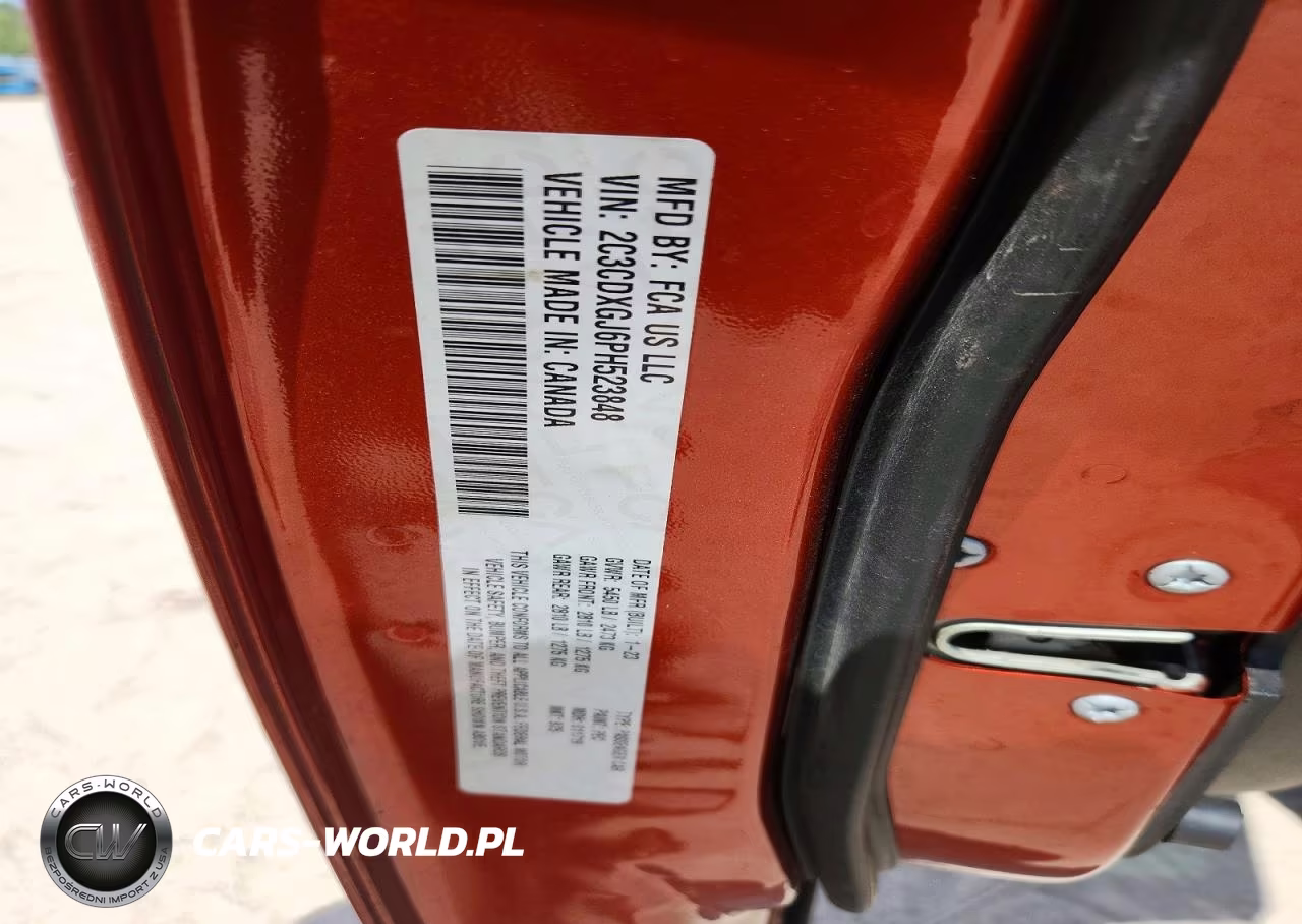2023 Dodge Charger Scat Pack VIN:2C3CDXGJ6PH523848 - 12