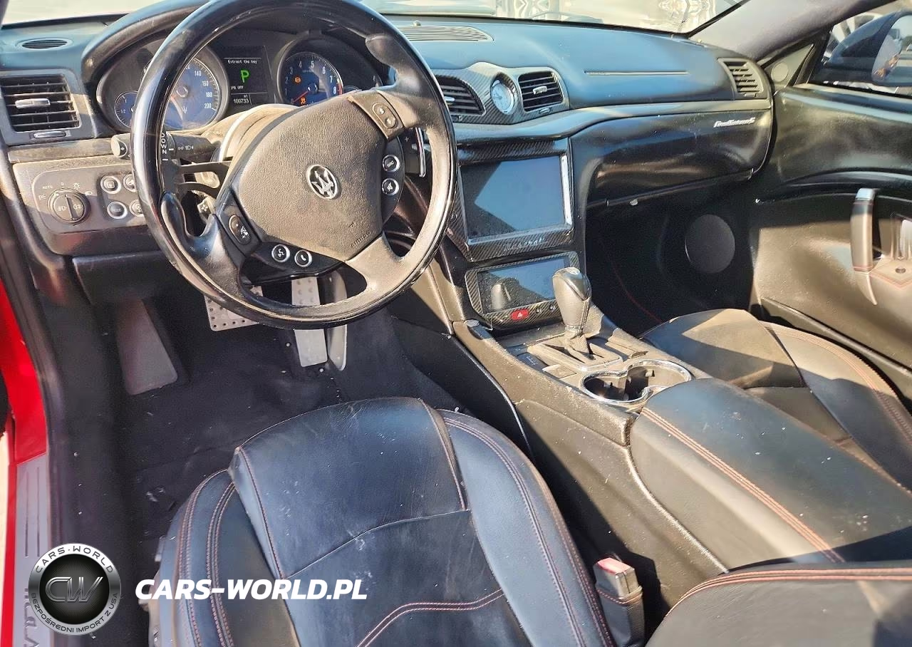 2012 Maserati Granturismo S VIN:ZAM45KLA2C0060624 - 8