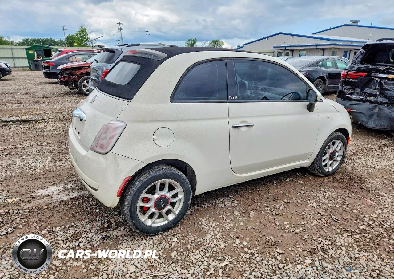 2012 Fiat 500 Pop VIN:3C3CFFDR2CT384284 - 3