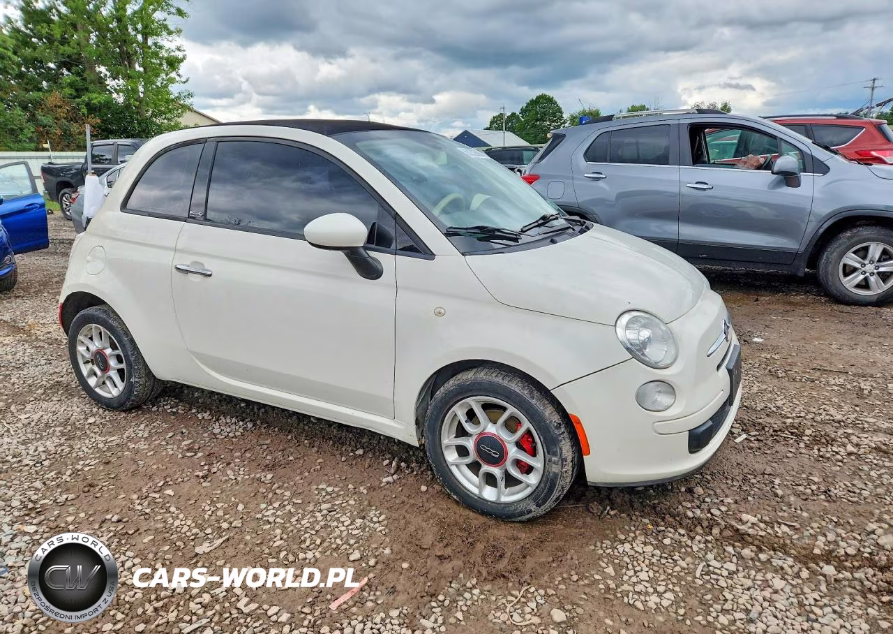 2012 Fiat 500 Pop VIN:3C3CFFDR2CT384284 - 4