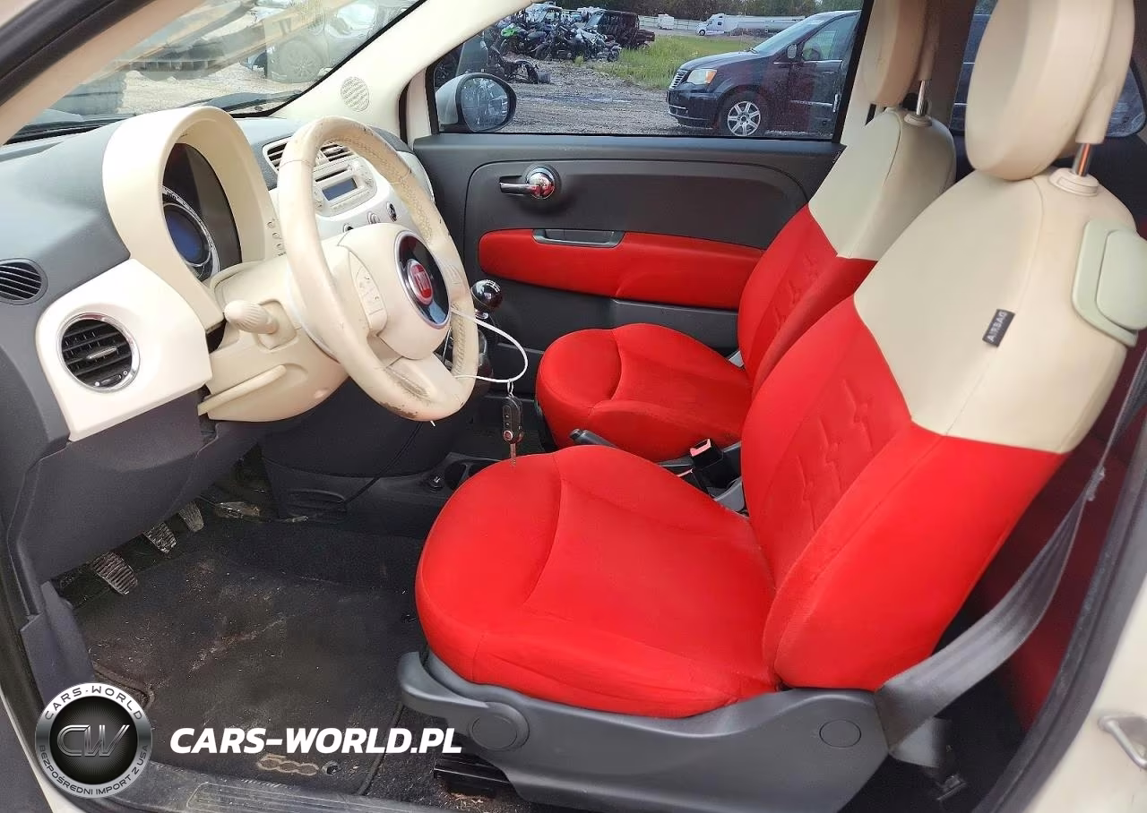 2012 Fiat 500 Pop VIN:3C3CFFDR2CT384284 - 7
