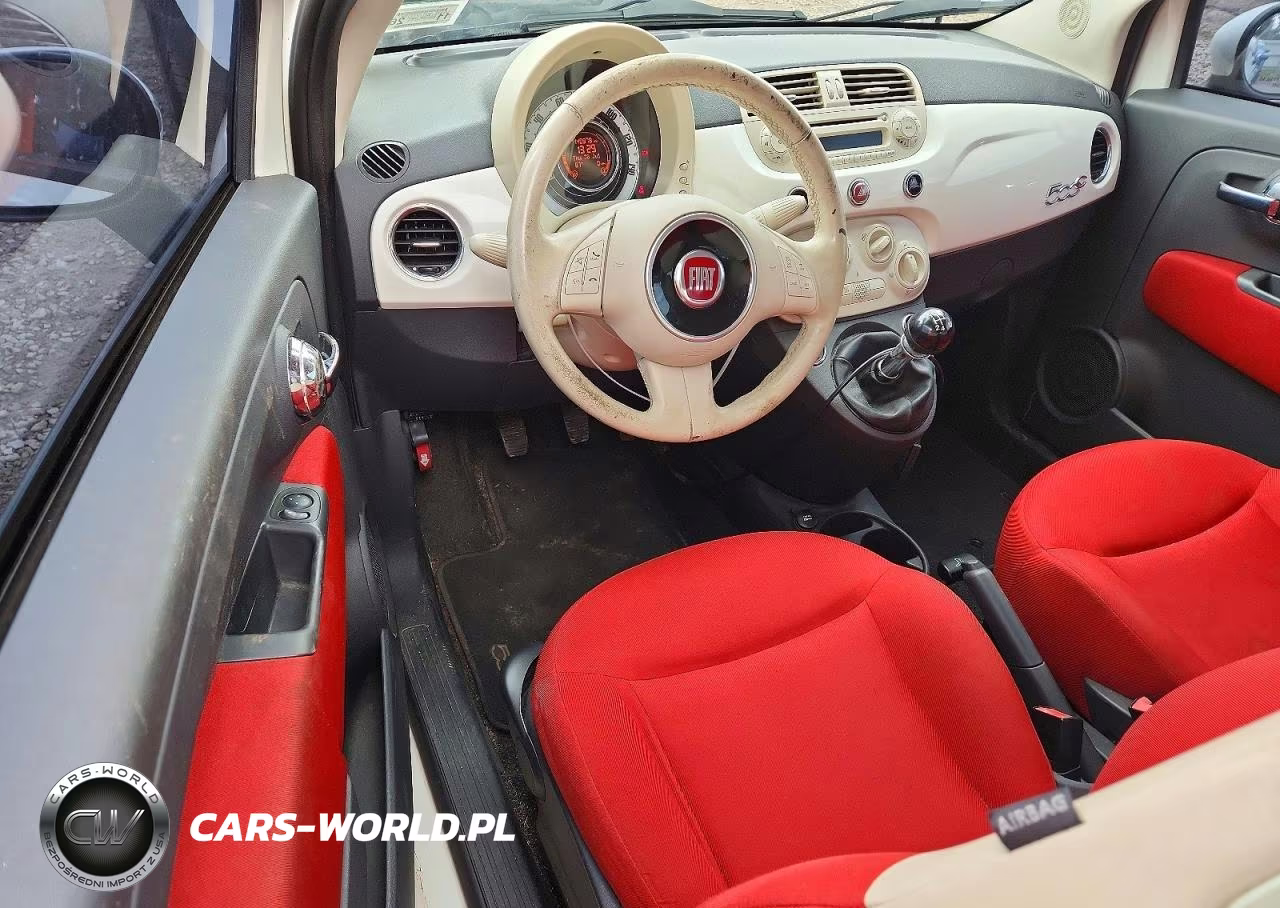 2012 Fiat 500 Pop VIN:3C3CFFDR2CT384284 - 8