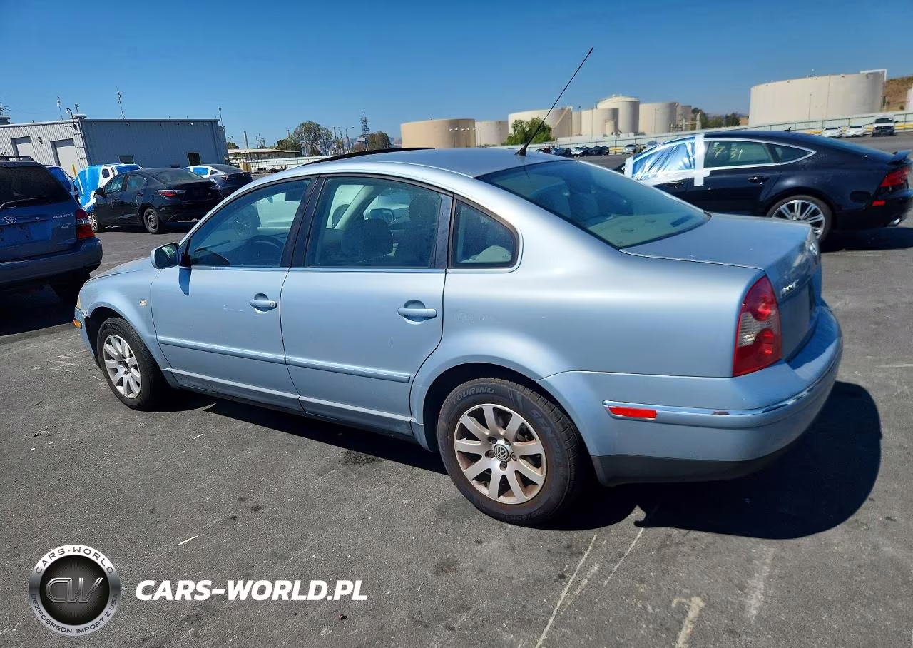 2003 Volkswagen Passat Gls VIN:WVWPD63B13P398026 - 2