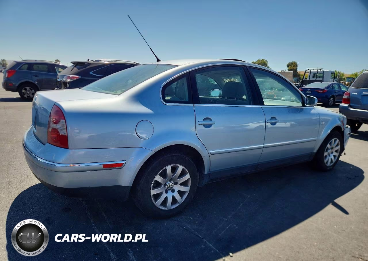 2003 Volkswagen Passat Gls VIN:WVWPD63B13P398026 - 3