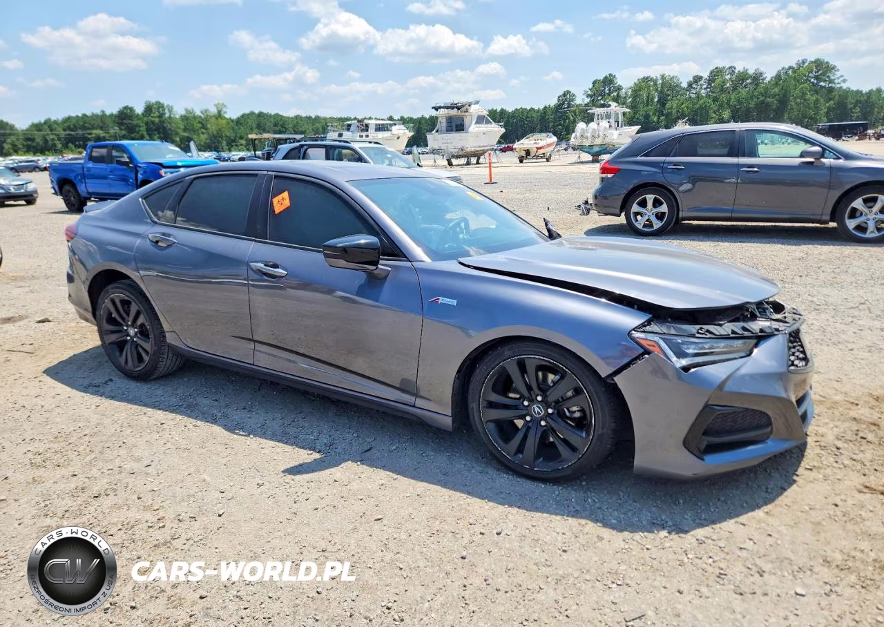 2021 Acura Tlx Tech A VIN:19UUB5F56MA013011 - 4