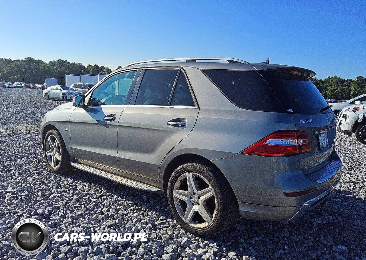 2012 Mercedes-Benz Ml 550 4Matic VIN:4JGDA7DB3CA056947 - 2