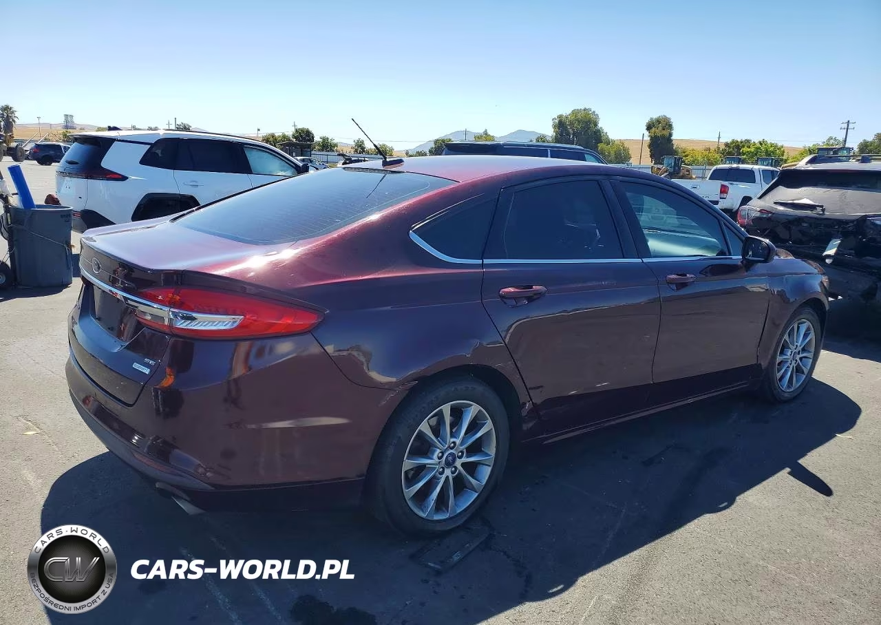2017 Ford Fusion Se VIN:3FA6P0HD8HR294990 - 3