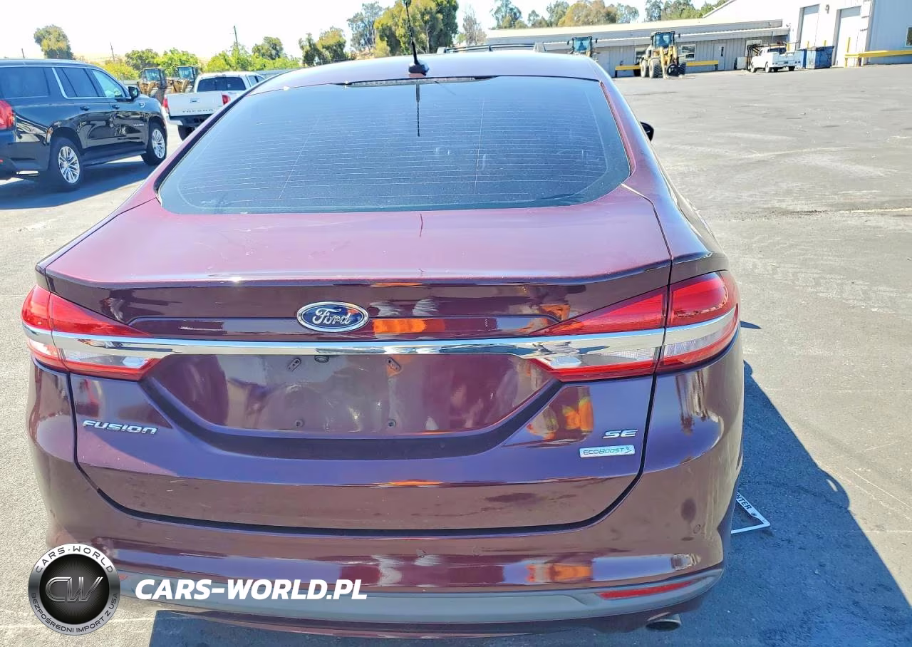 2017 Ford Fusion Se VIN:3FA6P0HD8HR294990 - 6