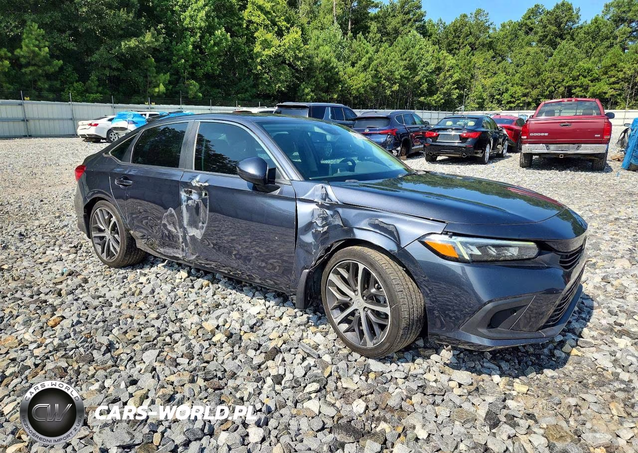 2023 Honda Civic Touring VIN:2HGFE1F91PH306946 - 4