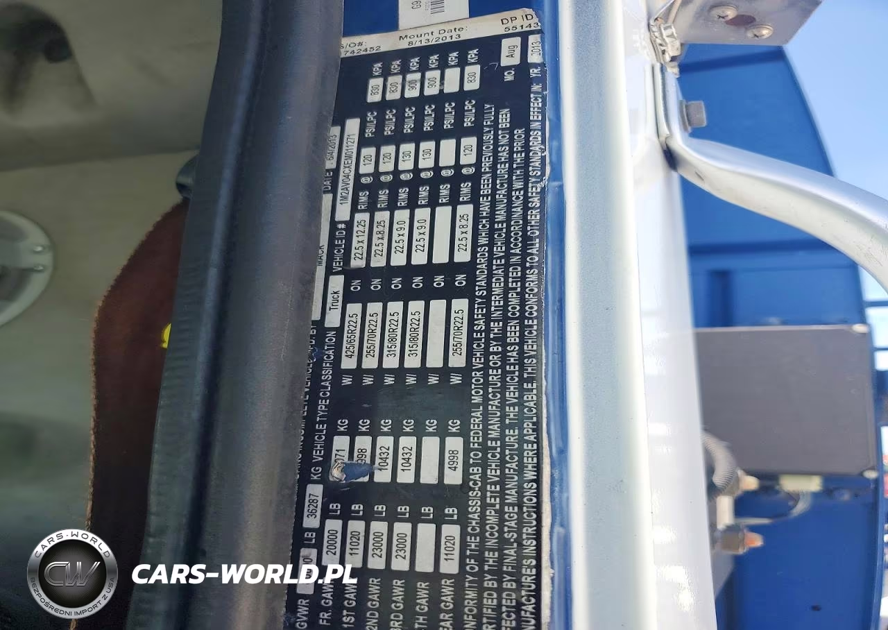 2014 Mack Mru613 Refuse Truck VIN:1M2AV04CXEM011271 - 11