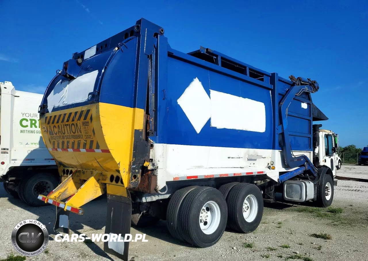 2011 Mack Mru613 Refuse Truck VIN:1M2AV04C5BM008077 - 3