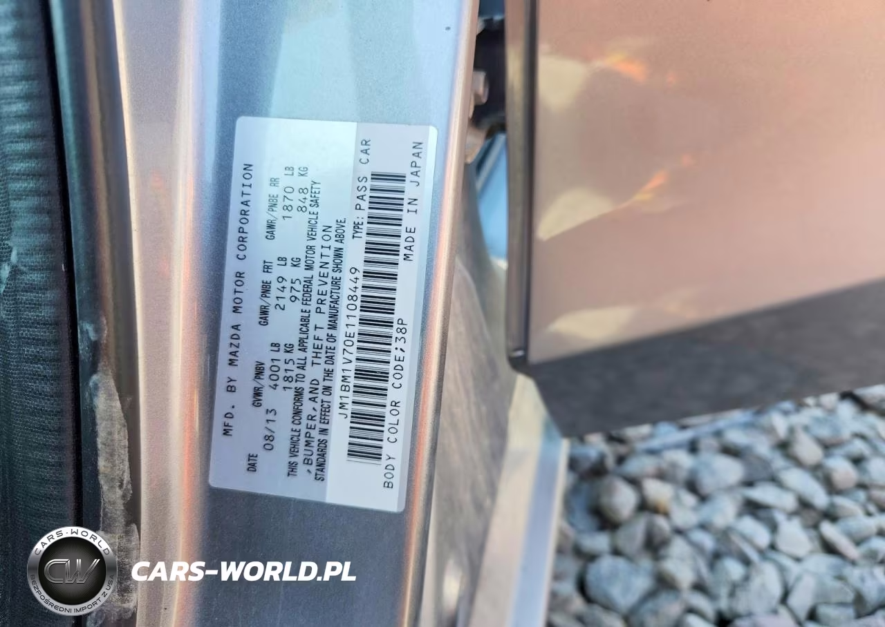 2014 Mazda 3 VIN:JM1BM1V70E1108449 - 13