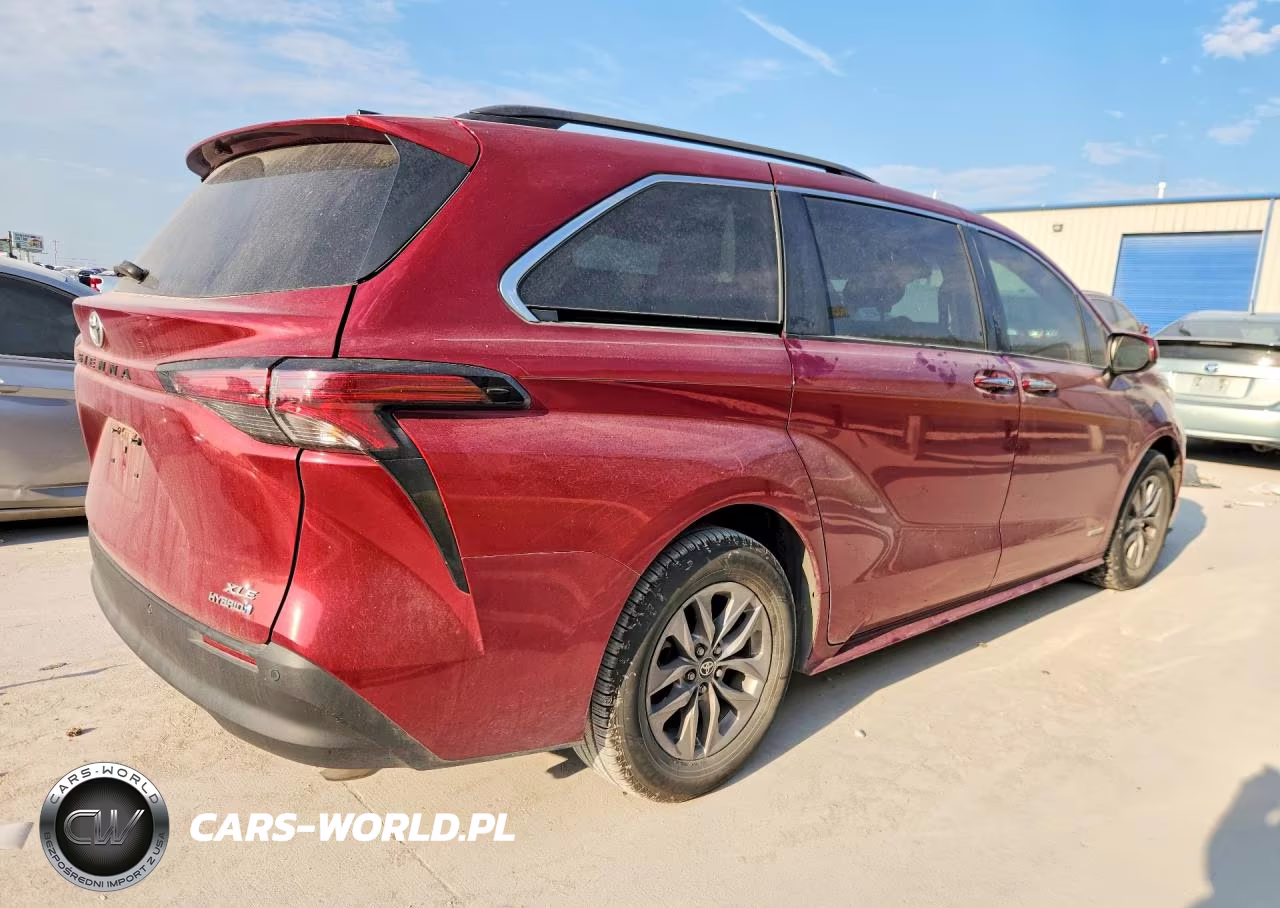 2021 Toyota Sienna Xle VIN:5TDYRKEC2MS008305 - 3