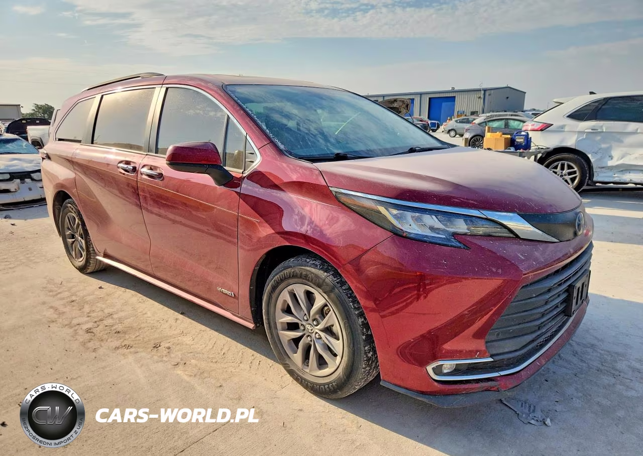 2021 Toyota Sienna Xle VIN:5TDYRKEC2MS008305 - 4