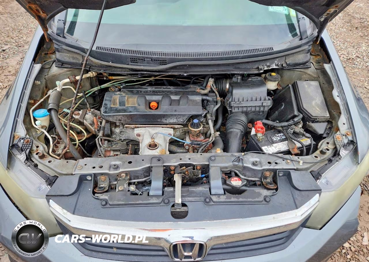 2012 Honda Civic Lx VIN:2HGFB2F58CH333017 - 11