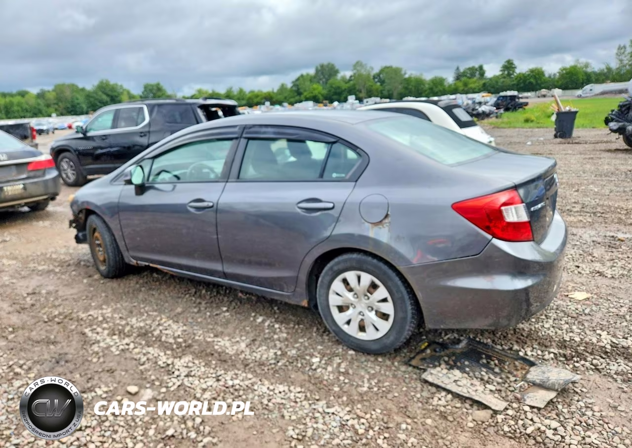 2012 Honda Civic Lx VIN:2HGFB2F58CH333017 - 2