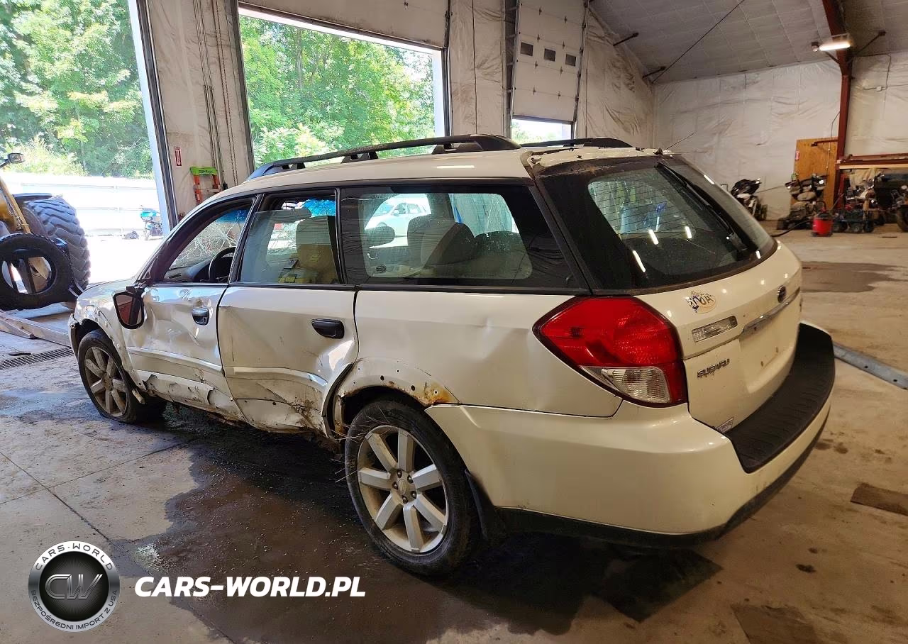 2008 Subaru Outback 2.5I VIN:4S4BP61C987346742 - 2