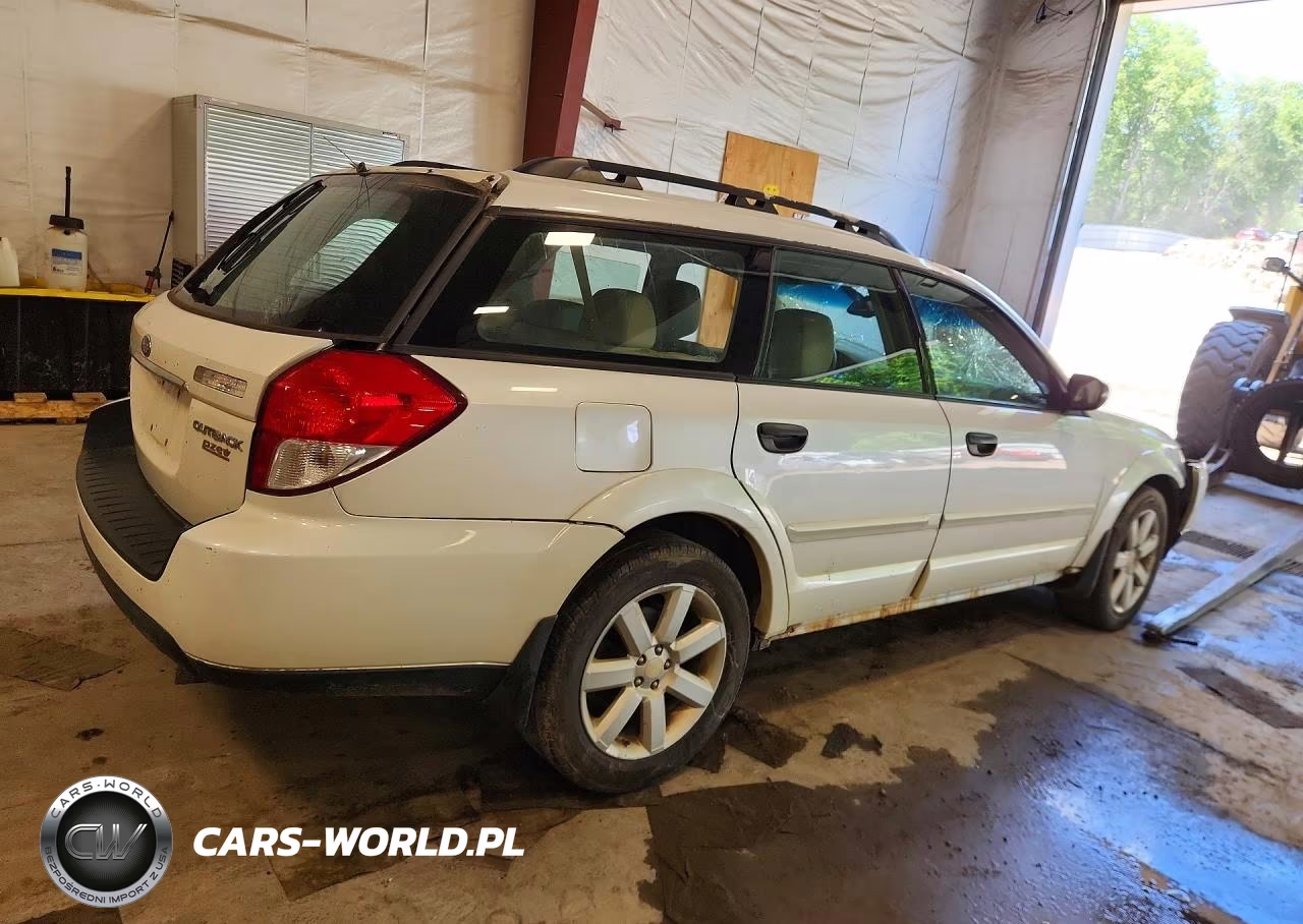 2008 Subaru Outback 2.5I VIN:4S4BP61C987346742 - 3