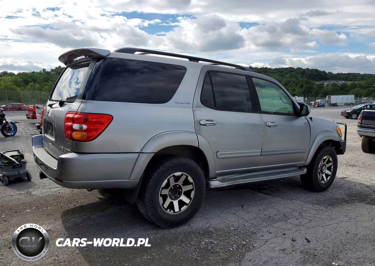 2001 Toyota Sequoia Limited VIN:5TDBT48A31S035490 - 3