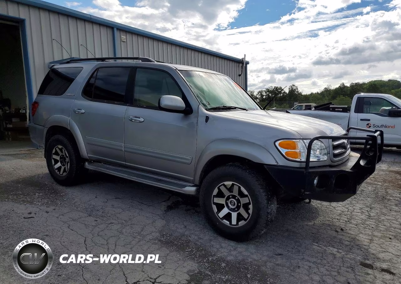 2001 Toyota Sequoia Limited VIN:5TDBT48A31S035490 - 4