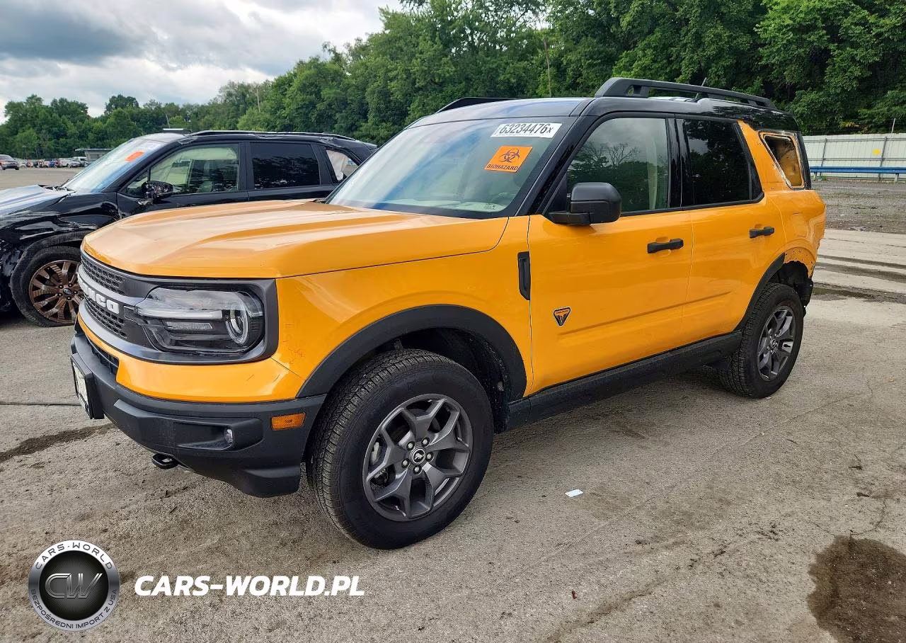 2021 Ford Bronco Sport Badlands VIN:3FMCR9D99MRA58075 - 1