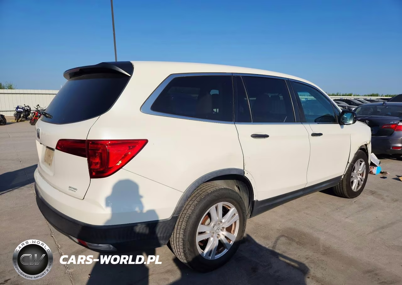 2018 Honda Pilot Lx VIN:5FNYF5H16JB010773 - 3