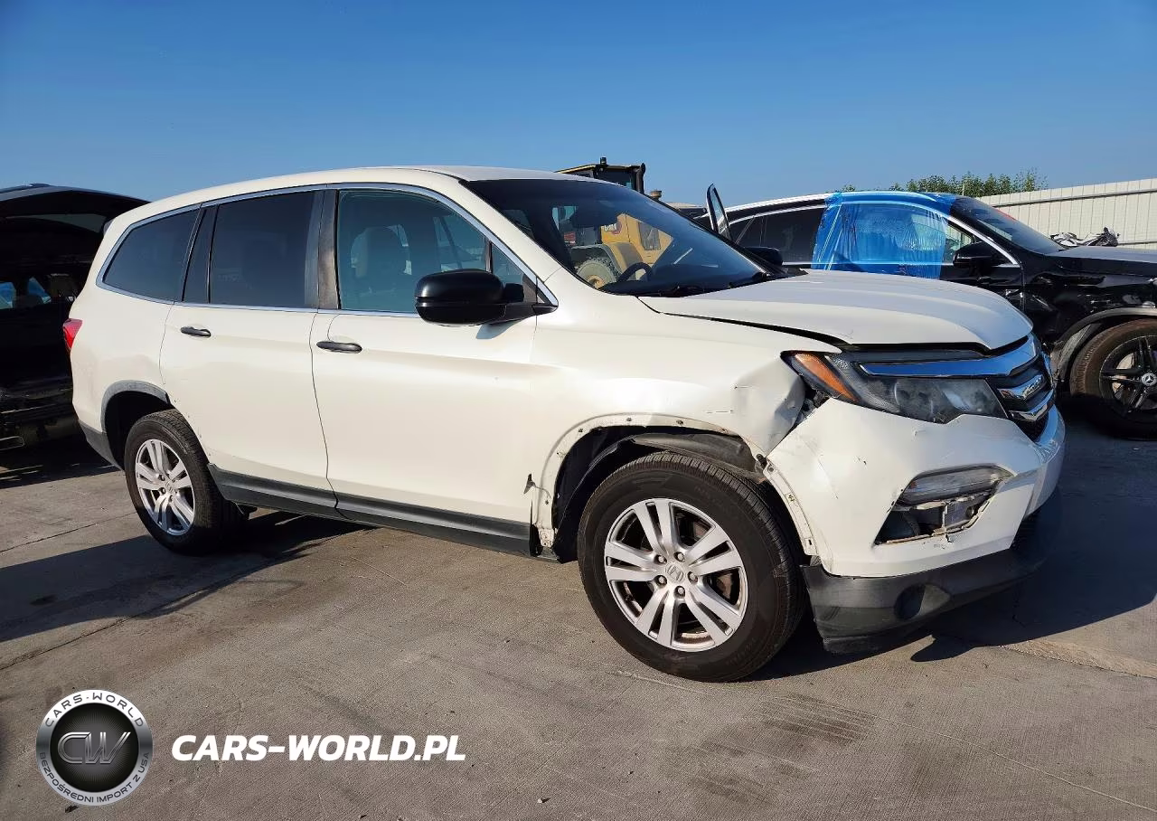 2018 Honda Pilot Lx VIN:5FNYF5H16JB010773 - 4