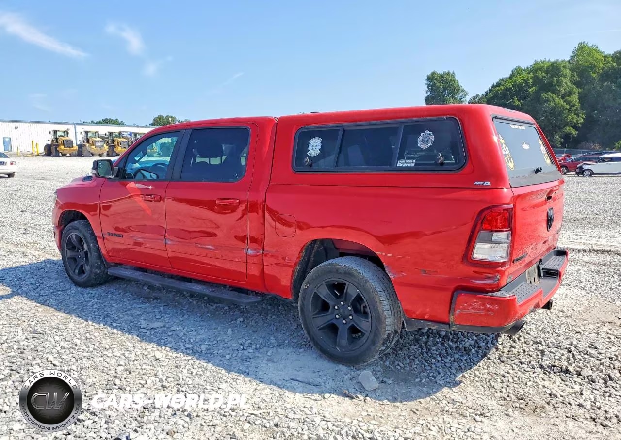 2021 Ram 1500 Big Horn-Lone Star VIN:1C6SRFFT9MN676613 - 2