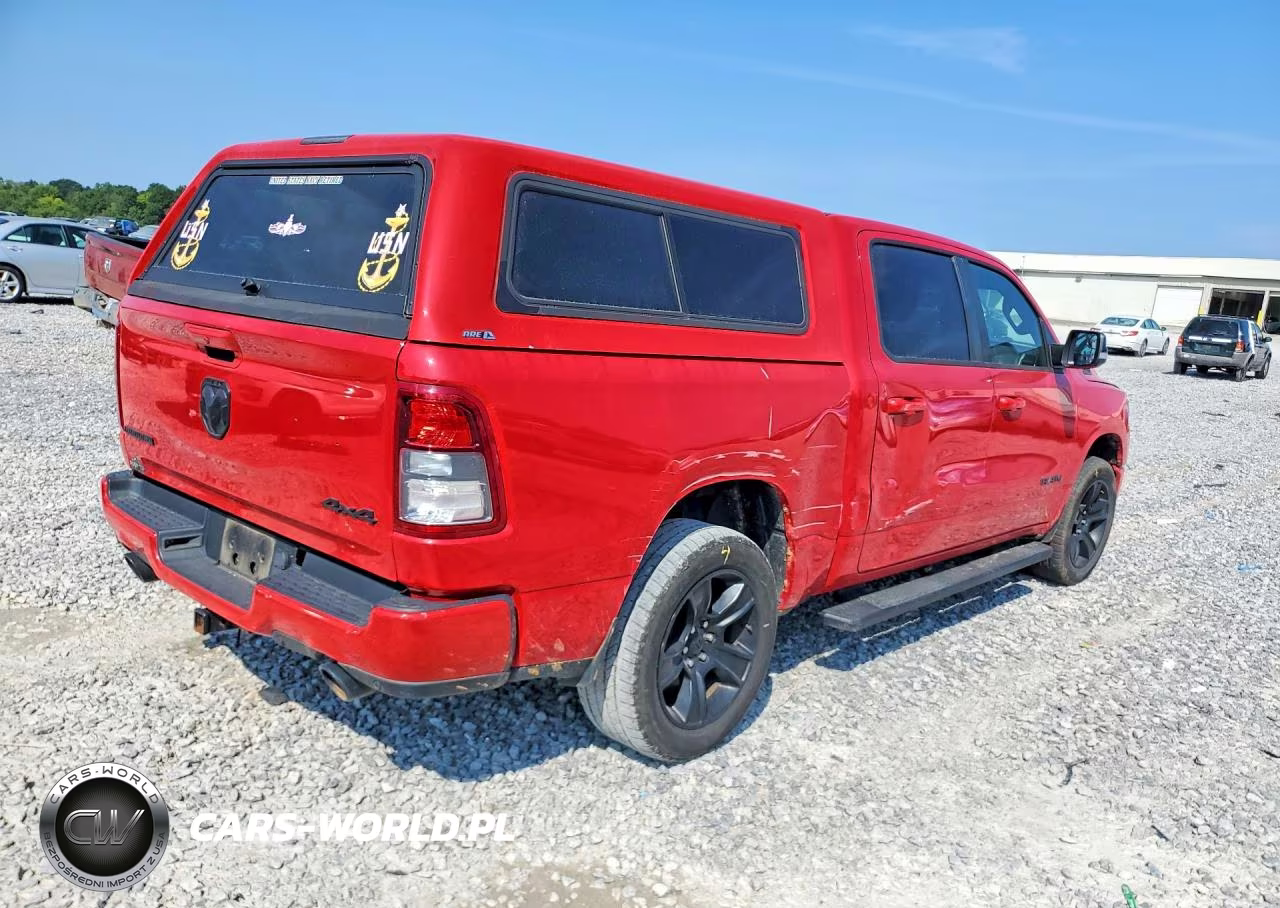 2021 Ram 1500 Big Horn-Lone Star VIN:1C6SRFFT9MN676613 - 3