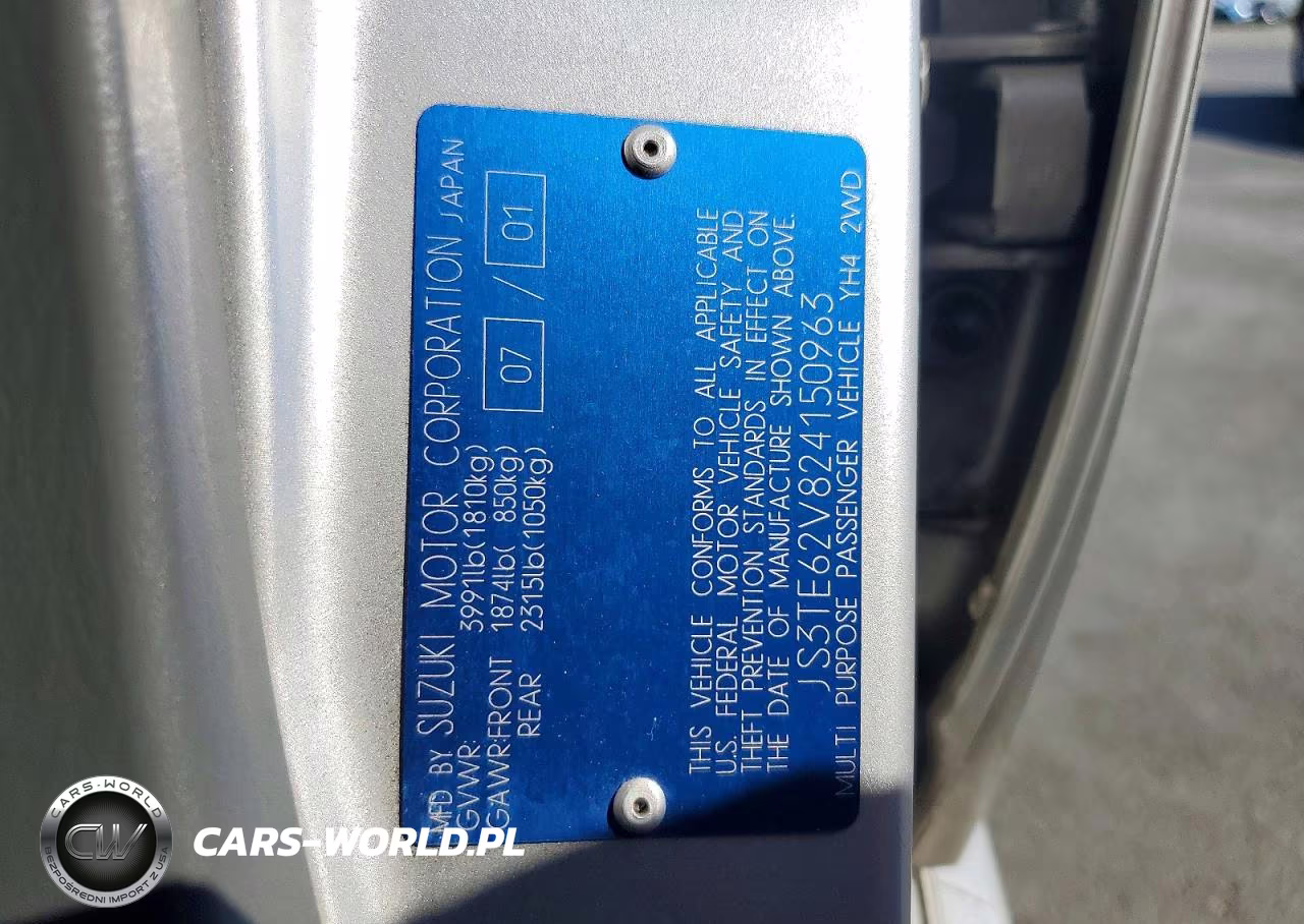 2002 Suzuki Grand Vitara Jls Limited VIN:JS3TE62V824150963 - 14