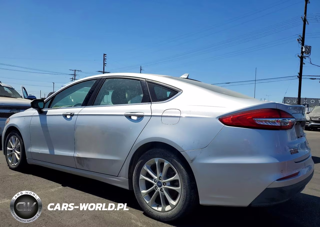 2019 Ford Fusion Se VIN:3FA6P0HDXKR193411 - 2