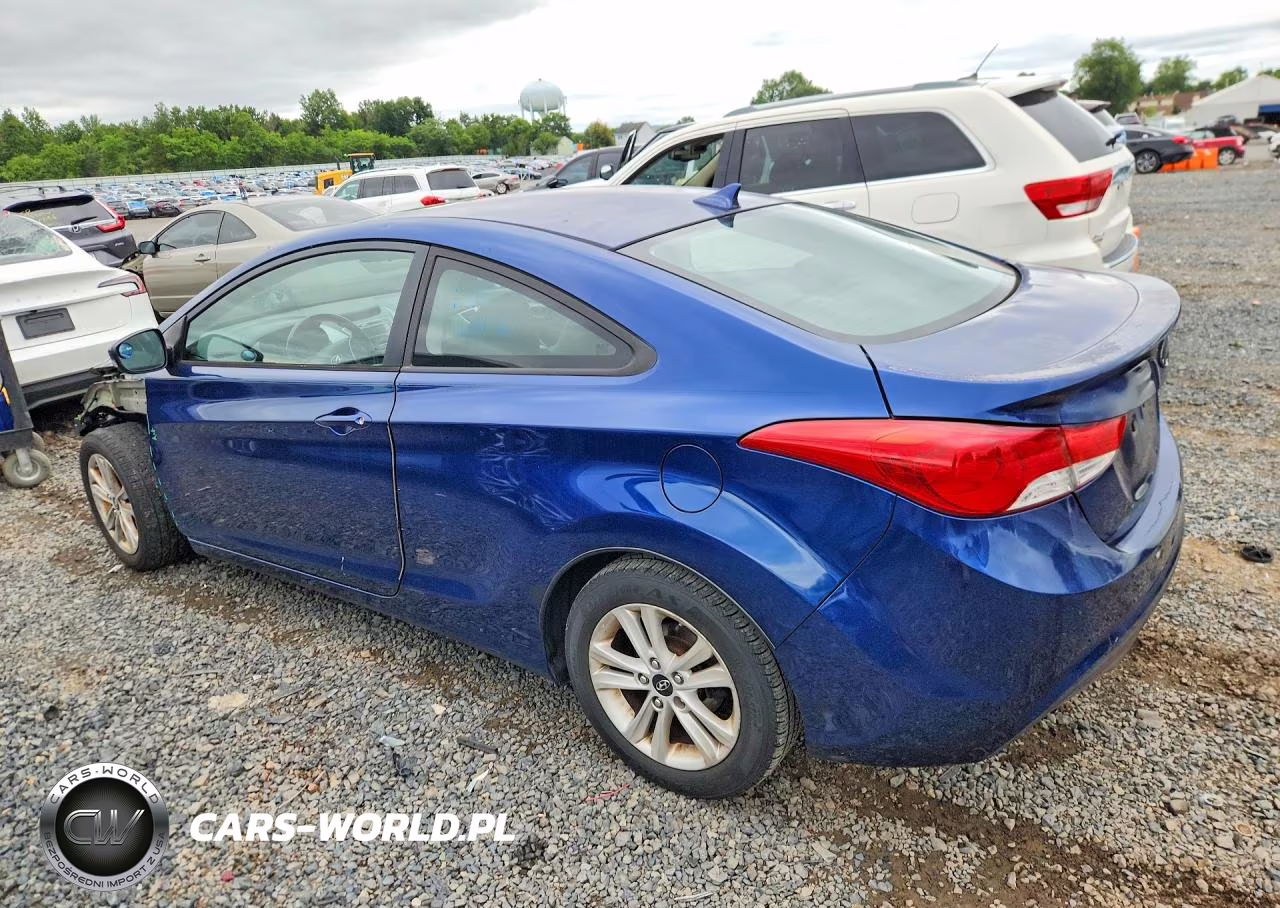 2013 Hyundai Elantra Coupe Se VIN:KMHDH6AE8DU019543 - 2
